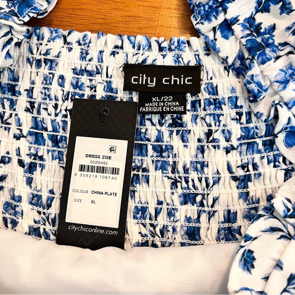 NWT City Chic Zoe Dress in Ivory White 22W - Picture 11 of 16